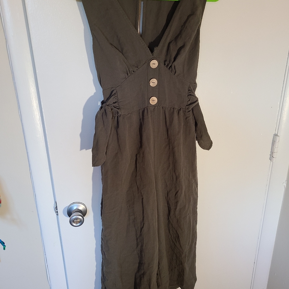 As U Wish Green Romper